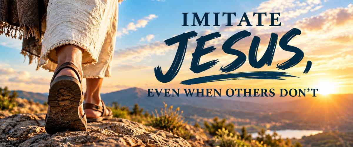 Imitate Jesus
